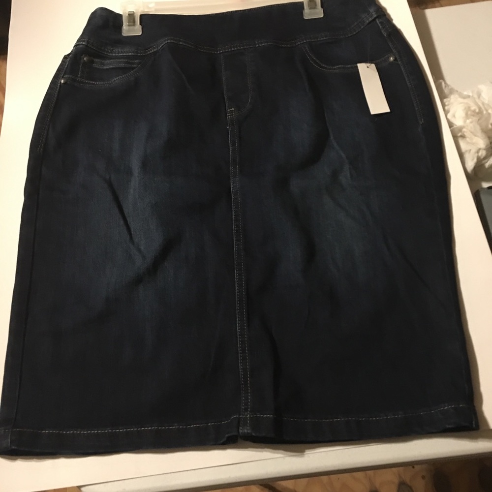 Denim skirt, Christopher & banks